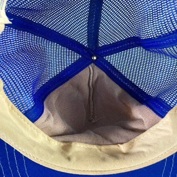 Walt Disney World Epcot Center Vintage Snapback Hat Unisex OSFA Blue Trucker Vtg - Picture 5 of 11